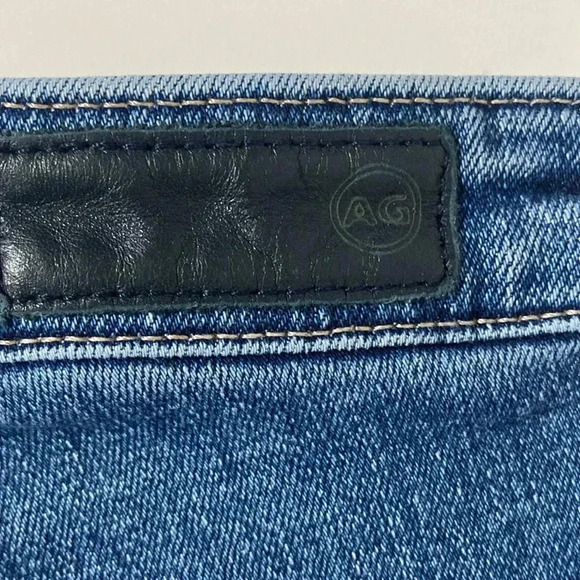 AG Anthropologie Adriano Goldschmeid vintage stevie button slim straight ankle - Picture 7 of 11